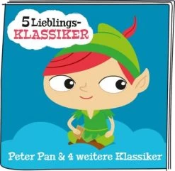 Tonies 5 Lieblings-Klassiker - Peter Pan Und Weitere Klassiker -Spielzeug Förderung 10414877 03