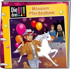Tonies - Die Drei !!! - Mission Pferdeshow -Spielzeug Förderung 14681659 03