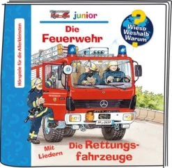 Tonies Wieso Weshalb Warum Junior - Die Feuerwehr/Die Rettungsfahrzeuge -Spielzeug Förderung 15322348 03