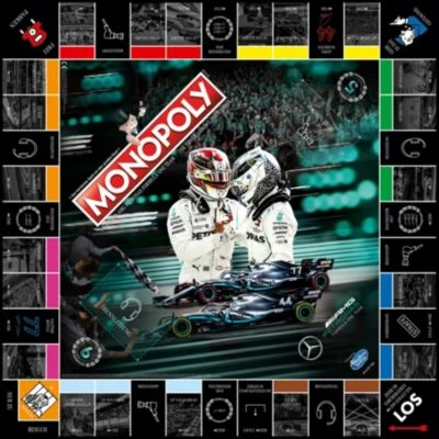 Winning Moves Monopoly Mercedes F1 AMG Petronas 6 Winning Moves Monopoly Mercedes F1 AMG Petronas - Image 4