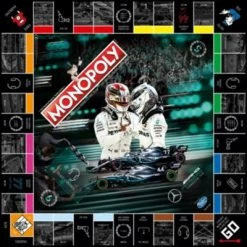 Winning Moves Monopoly Mercedes F1 AMG Petronas 12 Winning Moves Monopoly Mercedes F1 AMG Petronas -Spielzeug Förderung 23363720 05