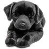 UNI-TOYS® Labrador Schwarz, Liegend - 60 Cm (Länge) - Plüsch-Hund, Haustier - Plüschtier Kuscheltiere -Spielzeug Förderung 24283025 01