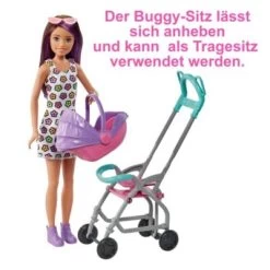 Barbie Skipper Babysitters Inc.“-Puppe Und Kinderwagen-Spielset, Für Kinder Ab 3 Jahren 11 Barbie Skipper Babysitters Inc.“-Puppe Und Kinderwagen-Spielset, Für Kinder Ab 3 Jahren -Spielzeug Förderung 24798388 04