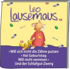 Tonies Leo Lausemaus - Das Original-Hörspiel Zu Den Büchern 3 [DACH] -Spielzeug Förderung 27683791 03