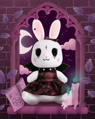 Corimori® Alice Das Gothic-Häschen 26cm Stofftier Plüschtier 4 Corimori® Alice Das Gothic-Häschen 26cm Stofftier Plüschtier - Image 2