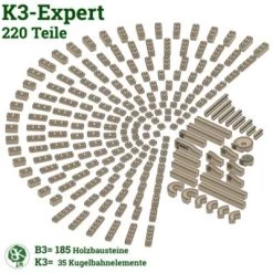 Baumkinder Kugelbahn Holz "K3-Expert" Mit Stecksystem (220 Teile) - Eine Murmelbahn Die Standhält! 10 Baumkinder Kugelbahn Holz "K3-Expert" Mit Stecksystem (220 Teile) - Eine Murmelbahn Die Standhält! -Spielzeug Förderung 29465007 03