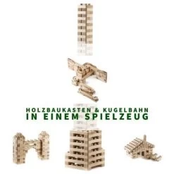 Baumkinder Kugelbahn Holz "K3-Expert" Mit Stecksystem (220 Teile) - Eine Murmelbahn Die Standhält! 11 Baumkinder Kugelbahn Holz "K3-Expert" Mit Stecksystem (220 Teile) - Eine Murmelbahn Die Standhält! -Spielzeug Förderung 29465007 04