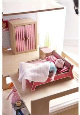 HABA 301988 Little Friends Puppenhausmöbel Schlafzimmer 3 HABA 301988 Little Friends Puppenhausmöbel Schlafzimmer - Image 2