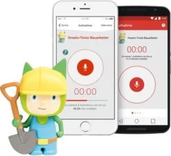 Tonies Kreativ-Tonie Bauarbeiter -Spielzeug Förderung 8602411 02